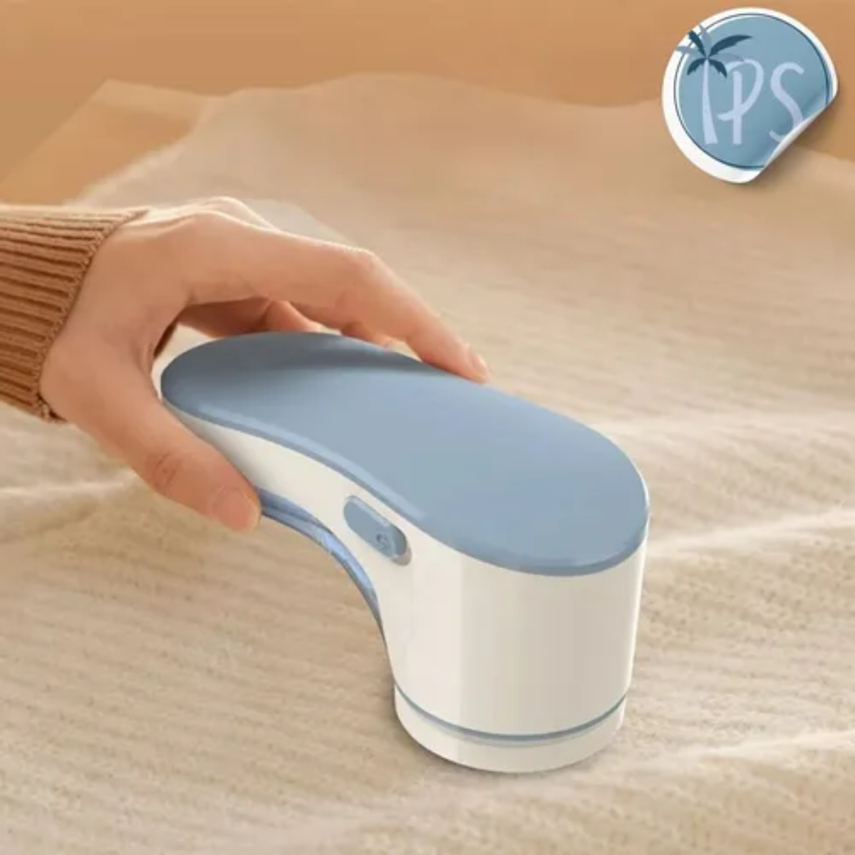 Vista 2 de Quita Motas Electrico Maquina Recargable - Color: Azul